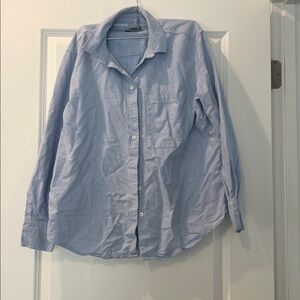 Quince Light Blue Button Down Shirt